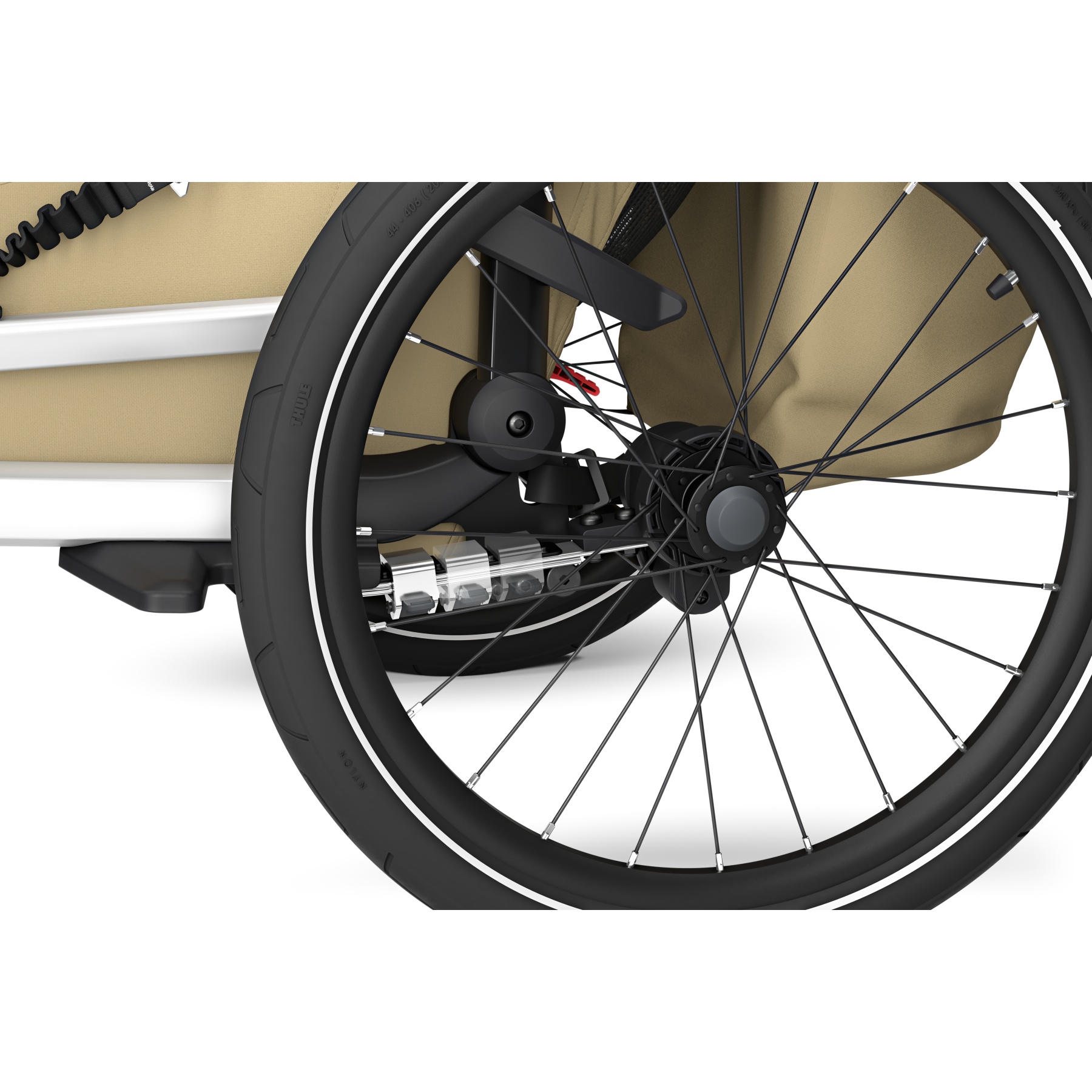 thule chariot cross 2 single bike trailer 1 kid faded khaki 3 1849506.jpg